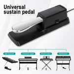 Pedale sustain per pianoforte con cavo 1,85 m