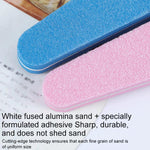 Confezione da 100 pezzi di spugnette abrasive a forma di diamante per nail art, strumento per manicure, without LOGO, with LOGO