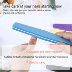 Confezione da 100 pezzi di spugnette abrasive a forma di diamante per nail art, strumento per manicure, without LOGO, with LOGO