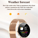 QS05 Smartwatch sportivo da 1,32 pollici con Bluetooth 5.3, supporta il monitoraggio del sonno, della frequenza cardiaca, dell'ossigeno nel sangue e della pressione sanguigna.
