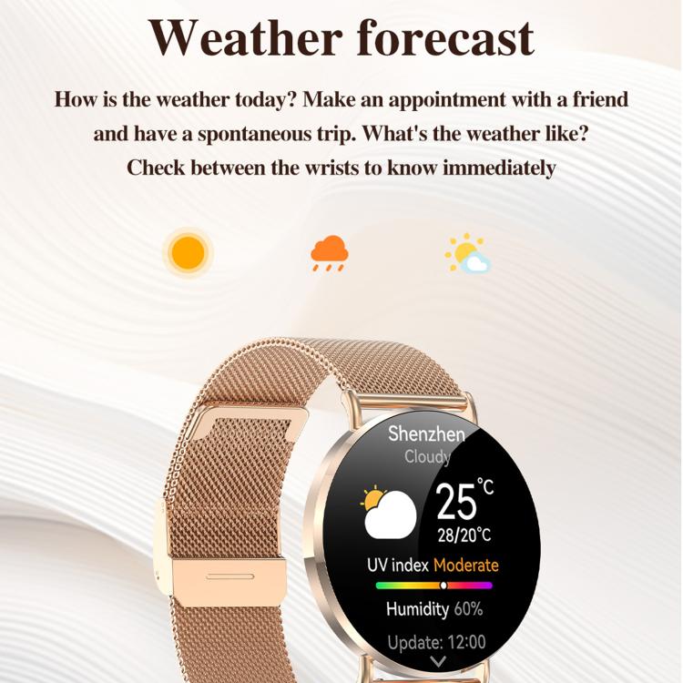 QS05 Smartwatch sportivo da 1,32 pollici con Bluetooth 5.3, supporta il monitoraggio del sonno, della frequenza cardiaca, dell'ossigeno nel sangue e della pressione sanguigna.