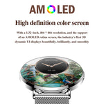 QS05 Smartwatch sportivo da 1,32 pollici con Bluetooth 5.3, supporta il monitoraggio del sonno, della frequenza cardiaca, dell'ossigeno nel sangue e della pressione sanguigna.