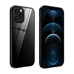 Custodia vetro temperato magnetica per iPhone 12 Pro Max, 12 Pro
