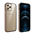 Custodia vetro temperato magnetica per iPhone 12 Pro Max, 12 Pro