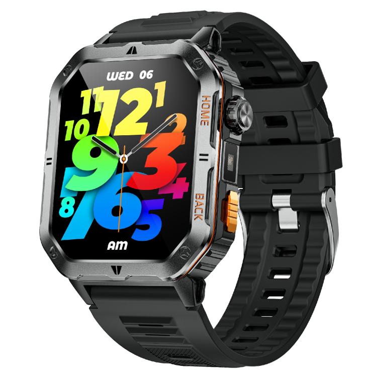 Smartwatch sportivo QS39 da 2,01 pollici con Bluetooth 5.3, supporto per chiamate vocali, monitoraggio del sonno, della frequenza cardiaca, dell'ossigeno nel sangue e della pressione sanguigna.