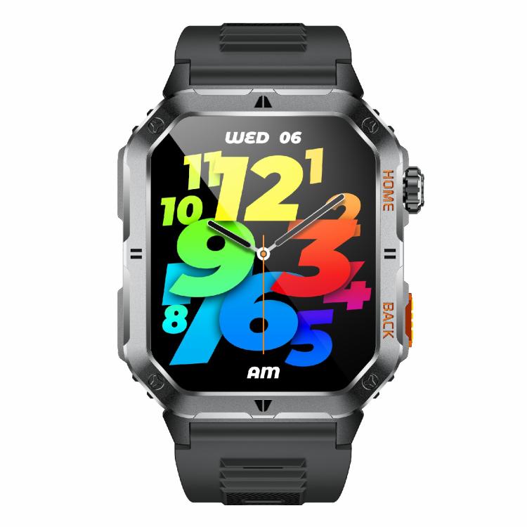 Smartwatch sportivo QS39 da 2,01 pollici con Bluetooth 5.3, supporto per chiamate vocali, monitoraggio del sonno, della frequenza cardiaca, dell'ossigeno nel sangue e della pressione sanguigna.