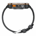 Smartwatch sportivo QS39 da 2,01 pollici con Bluetooth 5.3, supporto per chiamate vocali, monitoraggio del sonno, della frequenza cardiaca, dell'ossigeno nel sangue e della pressione sanguigna.