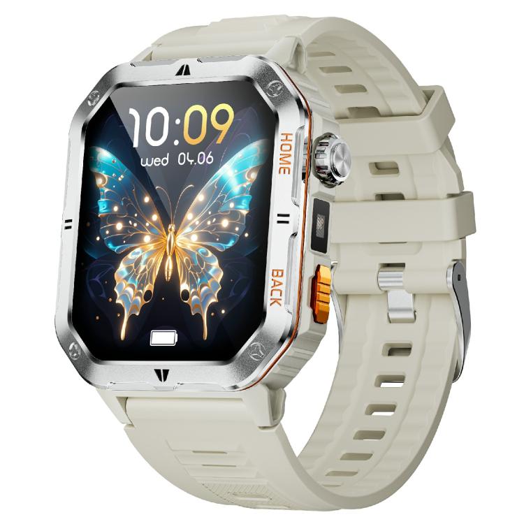 Smartwatch sportivo QS39 da 2,01 pollici con Bluetooth 5.3, supporto per chiamate vocali, monitoraggio del sonno, della frequenza cardiaca, dell'ossigeno nel sangue e della pressione sanguigna.
