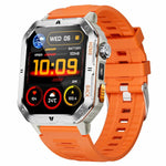 Smartwatch sportivo QS39 da 2,01 pollici con Bluetooth 5.3, supporto per chiamate vocali, monitoraggio del sonno, della frequenza cardiaca, dell'ossigeno nel sangue e della pressione sanguigna.