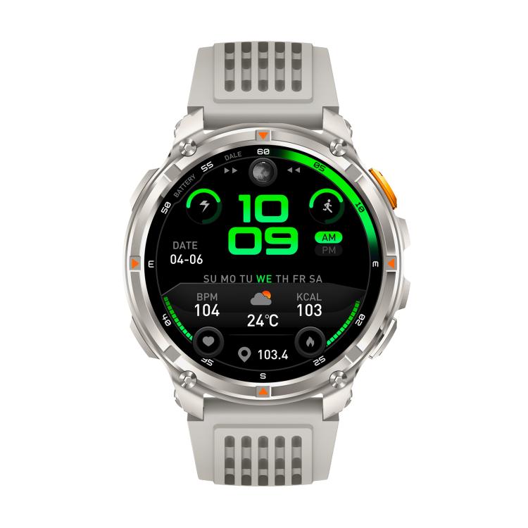 Smartwatch sportivo QS10 da 1,7 pollici con Bluetooth 5.2, supporto per il monitoraggio del sonno, della frequenza cardiaca e della pressione sanguigna.