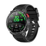 Smartwatch sportivo QS10 da 1,7 pollici con Bluetooth 5.2, supporto per il monitoraggio del sonno, della frequenza cardiaca e della pressione sanguigna.
