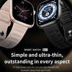Smartwatch sportivo QS12 da 1,83 pollici con Bluetooth 5.3, supporto per il monitoraggio del sonno, della frequenza cardiaca e dell'ossigeno nel sangue.