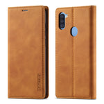 Custodia portafoglio in pelle PU e TPU per Samsung Galaxy M11 e A