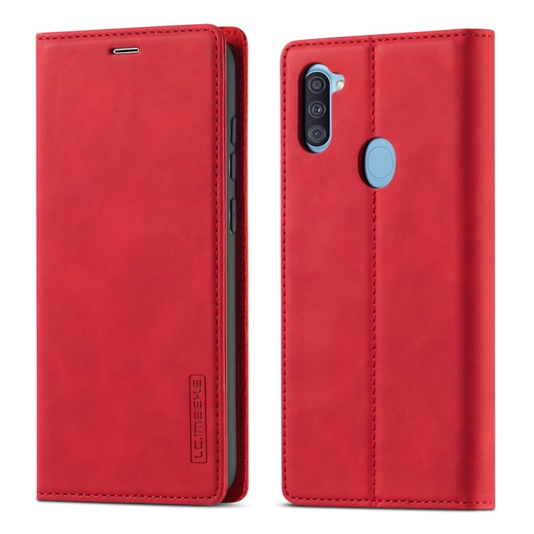 Custodia portafoglio in pelle PU e TPU per Samsung Galaxy M11 e A