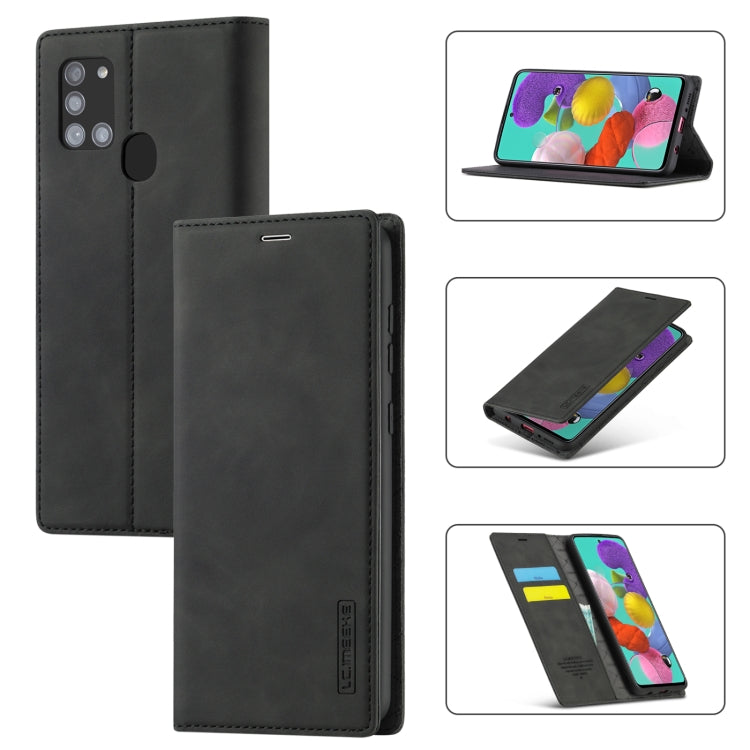 Custodia portafoglio in pelle PU e TPU per Samsung Galaxy M11 e A
