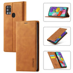 Custodia portafoglio in pelle PU e TPU per Samsung Galaxy M11 e A