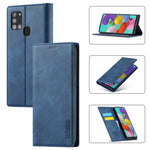 Custodia portafoglio in pelle PU e TPU per Samsung Galaxy M11 e A
