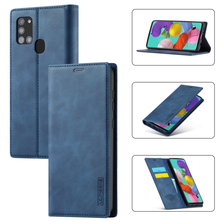 Custodia portafoglio in pelle PU e TPU per Samsung Galaxy M11 e A