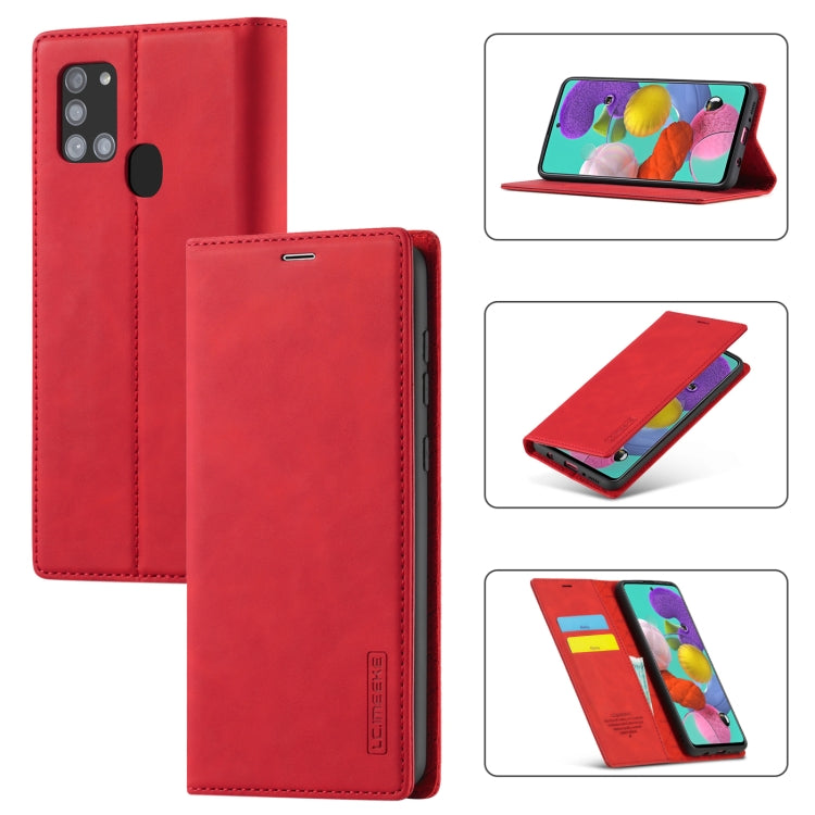 Custodia portafoglio in pelle PU e TPU per Samsung Galaxy M11 e A