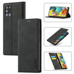 Custodia portafoglio in pelle PU e TPU per Samsung Galaxy M11 e A