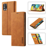 Custodia portafoglio in pelle PU e TPU per Samsung Galaxy M11 e A