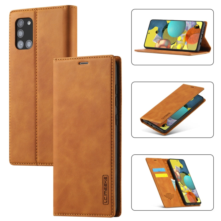 Custodia portafoglio in pelle PU e TPU per Samsung Galaxy M11 e A