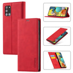 Custodia portafoglio in pelle PU e TPU per Samsung Galaxy M11 e A
