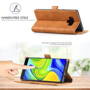 Custodia portafoglio in pelle PU per Samsung Galaxy Note9