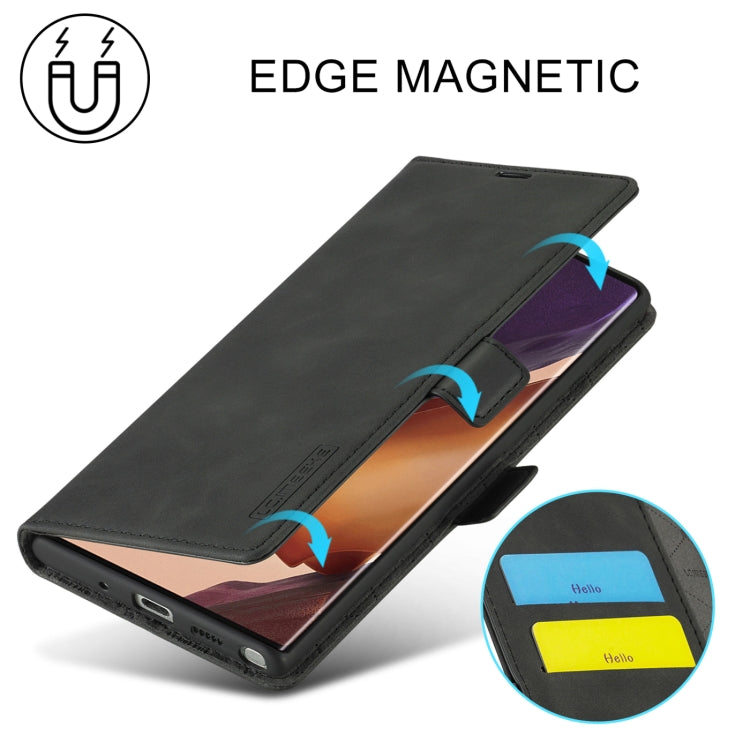 LC.IMEEK Forte magnetismo Ultra-sottile Flip orizzontale TPU opaco antiurto + Custodia in pelle PU con supporto e slot per schede e portafoglio, For Samsung Galaxy Note10+, For Samsung Galaxy Note10, For Samsung Galaxy Note20 Ultra                     ...