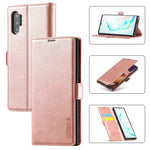 Custodia portafoglio TPU e pelle per Samsung Galaxy Note20 Ultra