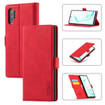 Custodia portafoglio TPU e pelle per Samsung Galaxy Note20 Ultra