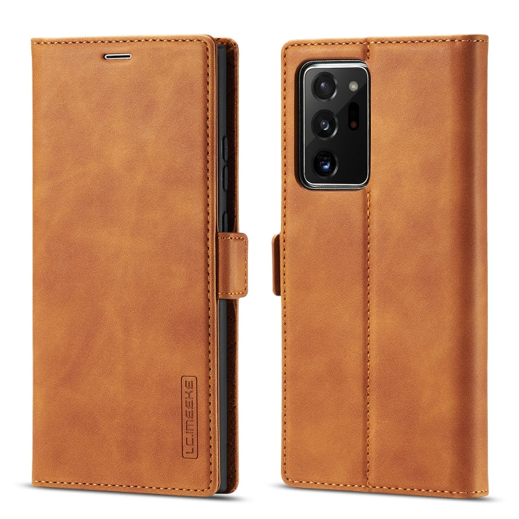 LC.IMEEK Forte magnetismo Ultra-sottile Flip orizzontale TPU opaco antiurto + Custodia in pelle PU con supporto e slot per schede e portafoglio, For Samsung Galaxy Note10+, For Samsung Galaxy Note10, For Samsung Galaxy Note20 Ultra                     ...