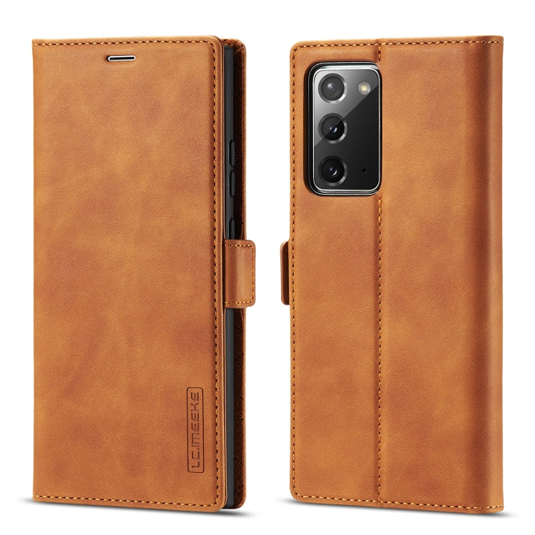 LC.IMEEK Forte magnetismo Ultra-sottile Flip orizzontale TPU opaco antiurto + Custodia in pelle PU con supporto e slot per schede e portafoglio, For Samsung Galaxy Note10+, For Samsung Galaxy Note10, For Samsung Galaxy Note20 Ultra                     ...