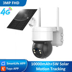 Telecamera di sicurezza PTZ da esterno a basso consumo energetico RH-BC10T 4G 3MP alimentata a energia solare., RH-BC10T
