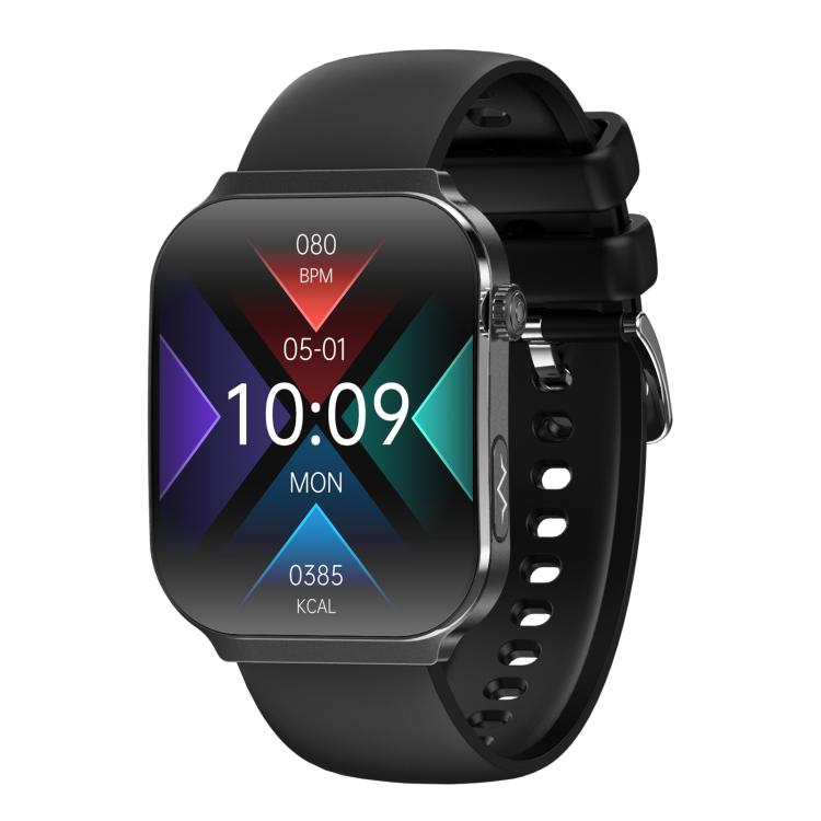 Smartwatch sportivo QS21 da 2,2 pollici con Bluetooth 5.3, supporto per il monitoraggio del sonno, della frequenza cardiaca, dell'ossigeno nel sangue, della pressione sanguigna e della variabilità della frequenza cardiaca (HRV).
