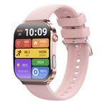 Smartwatch sportivo QS21 da 2,2 pollici con Bluetooth 5.3, supporto per il monitoraggio del sonno, della frequenza cardiaca, dell'ossigeno nel sangue, della pressione sanguigna e della variabilità della frequenza cardiaca (HRV).