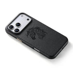 Custodia per telefono ESEBLE B1 con cinque fiori e cavallo, For iPhone 16 Pro Max, For iPhone 16 Pro