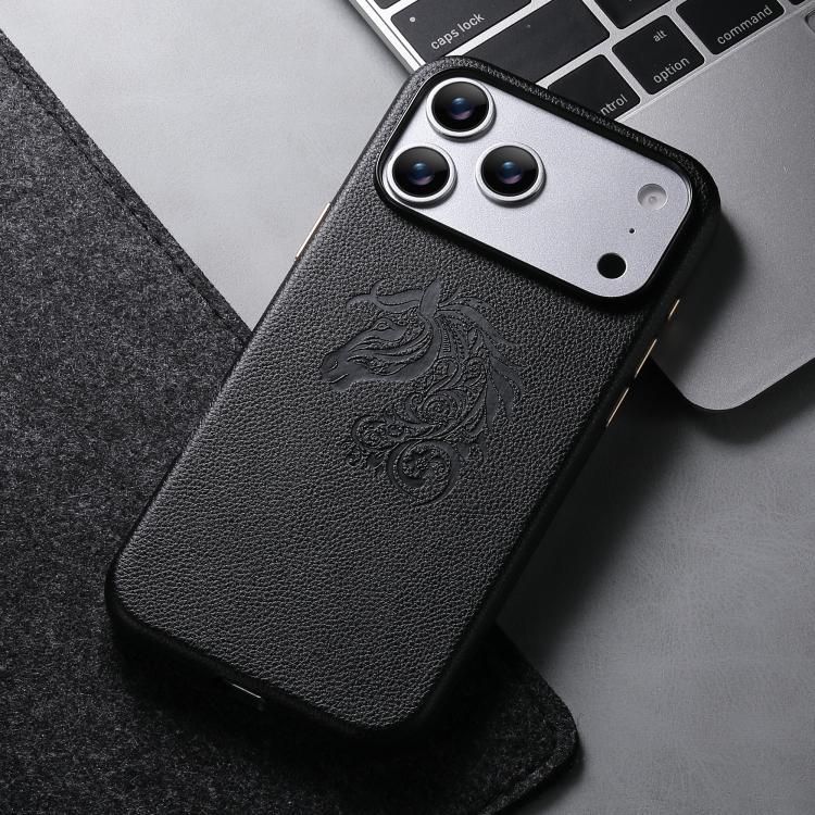 Custodia per telefono ESEBLE B1 con cinque fiori e cavallo, For iPhone 16 Pro Max, For iPhone 16 Pro