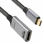 8K 60Hz 48Gbps Active Type-C Male to HDTV2.1 Converter, Type-C Male to HDTV2.1
