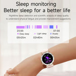 Orologio sportivo intelligente da donna QS22 con display AMOLED da 1,19 pollici