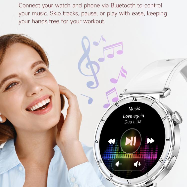 Orologio sportivo intelligente da donna QS22 con display AMOLED da 1,19 pollici