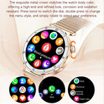 Orologio sportivo intelligente da donna QS22 con display AMOLED da 1,19 pollici