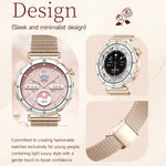 Orologio sportivo intelligente da donna QS22 con display AMOLED da 1,19 pollici