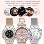 Orologio sportivo intelligente da donna QS22 con display AMOLED da 1,19 pollici
