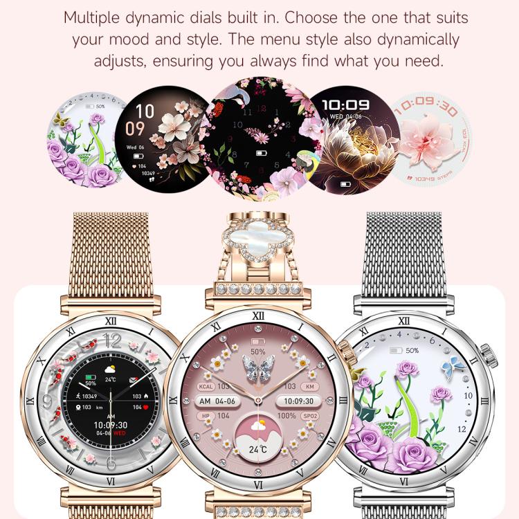 Orologio sportivo intelligente da donna QS22 con display AMOLED da 1,19 pollici