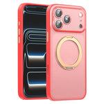 Custodia magnetica per telefono in ecopelle con supporto girevole a 360 gradi, For iPhone 17 Pro Max, For iPhone 17 Pro, For iPhone 17