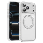 Custodia magnetica per telefono in ecopelle con supporto girevole a 360 gradi, For iPhone 17 Pro Max, For iPhone 17 Pro, For iPhone 17