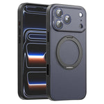 Custodia magnetica per telefono in ecopelle con supporto girevole a 360 gradi, For iPhone 17 Pro Max, For iPhone 17 Pro, For iPhone 17