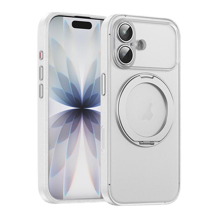Custodia magnetica per telefono in ecopelle con supporto girevole a 360 gradi, For iPhone 17 Pro Max, For iPhone 17 Pro, For iPhone 17