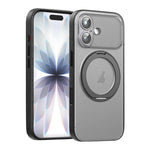 Custodia magnetica per telefono in ecopelle con supporto girevole a 360 gradi, For iPhone 17 Pro Max, For iPhone 17 Pro, For iPhone 17